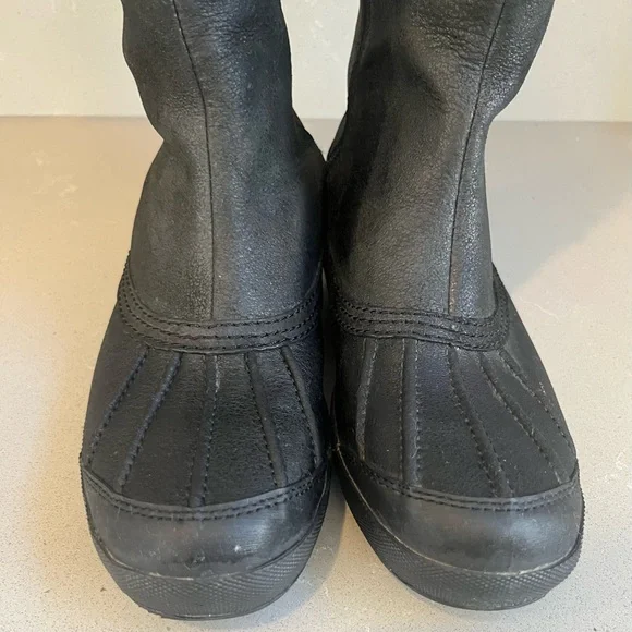 Ugg Belcloud 14” Tall Shearling Lined Leather Suede Lace Up Waterproof Boots 8 - Picture 10 of 13